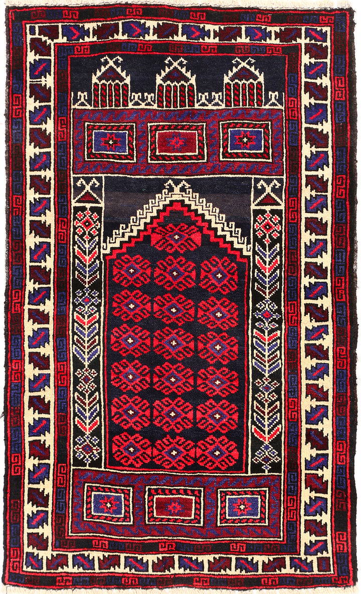 Multi Colored Prayer 2' 9 x 4' 7 - No. 54660 - ALRUG Rug Store