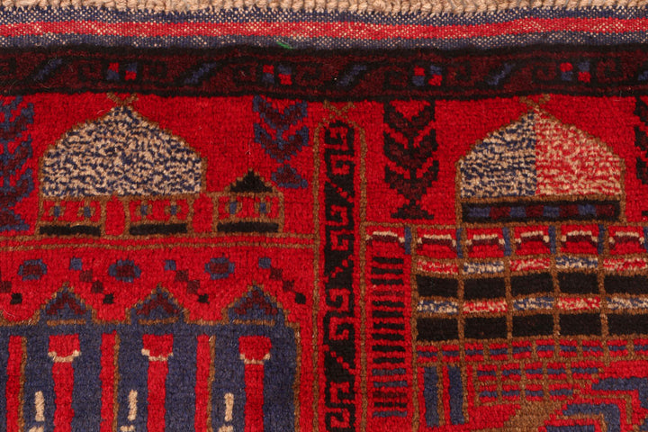 Firebrick Prayer 3' 1 x 5' 1 - No. 54663 - ALRUG Rug Store