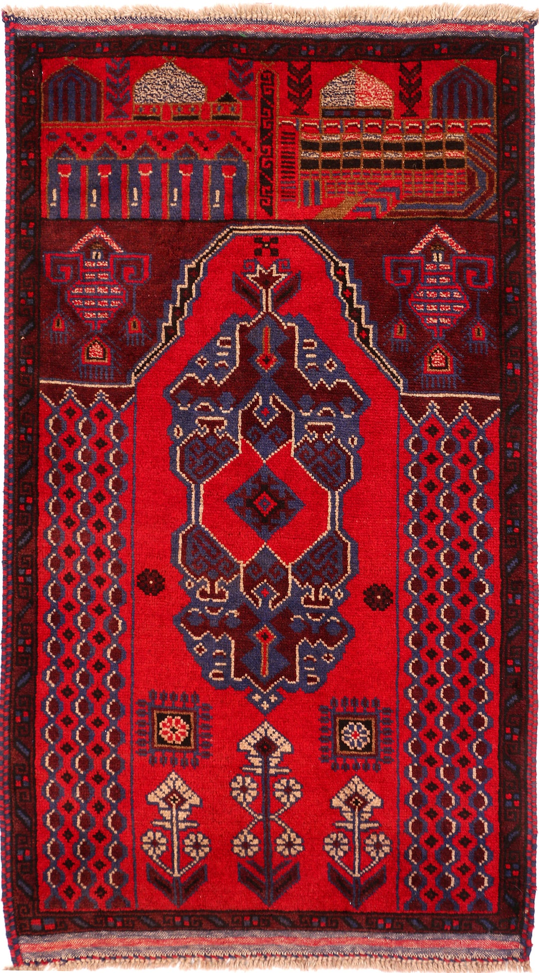 Firebrick Prayer 3' 1 x 5' 1 - No. 54663 - ALRUG Rug Store