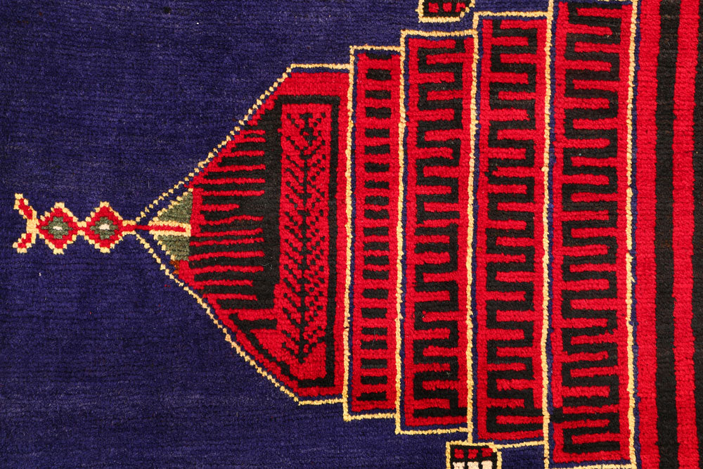 Multi Colored Prayer 3' x 4' 8 - No. 54669 - ALRUG Rug Store