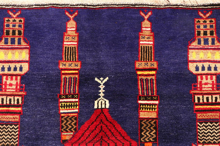 Baluchi 2' 10 x 4' 3 - No. 54674 - ALRUG Rug Store