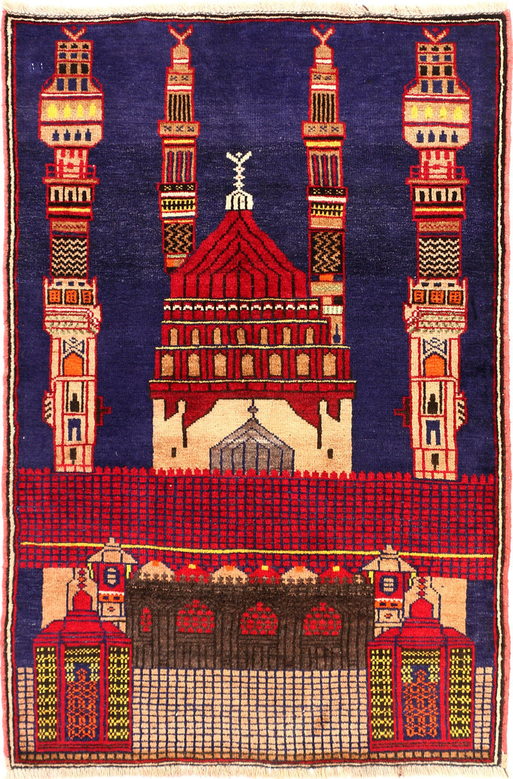 Baluchi 2' 10 x 4' 3 - No. 54674 - ALRUG Rug Store