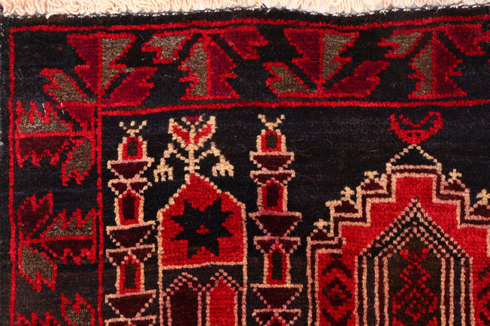 Multi Colored Prayer 2' 8 x 4' 10 - No. 54680 - ALRUG Rug Store