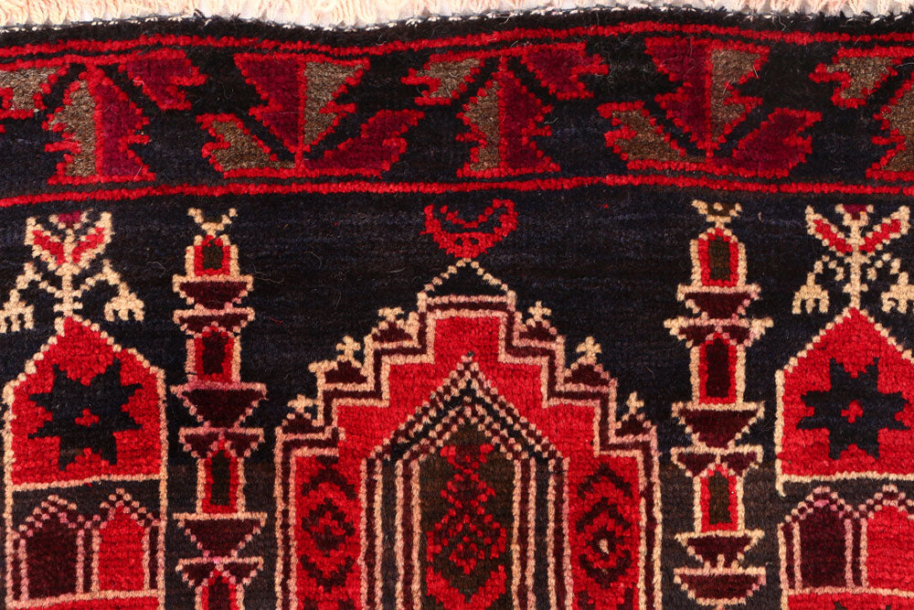 Multi Colored Prayer 2' 8 x 4' 10 - No. 54680 - ALRUG Rug Store