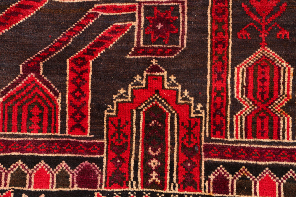 Multi Colored Prayer 2' 8 x 4' 10 - No. 54680 - ALRUG Rug Store