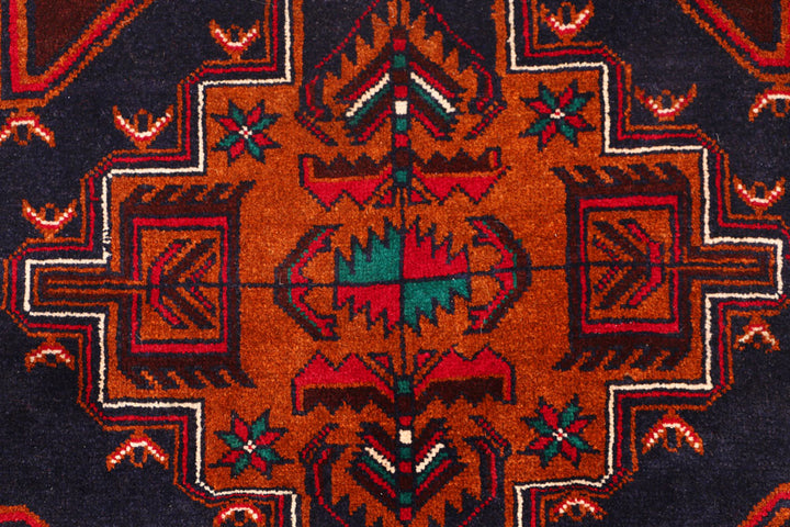 Multi Colored Baluchi 2' 8 x 4' 3 - No. 54689 - ALRUG Rug Store