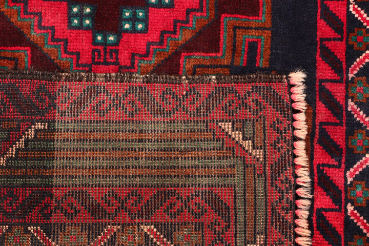 Black Baluchi 2' 9 x 4' 8 - No. 54690 - ALRUG Rug Store