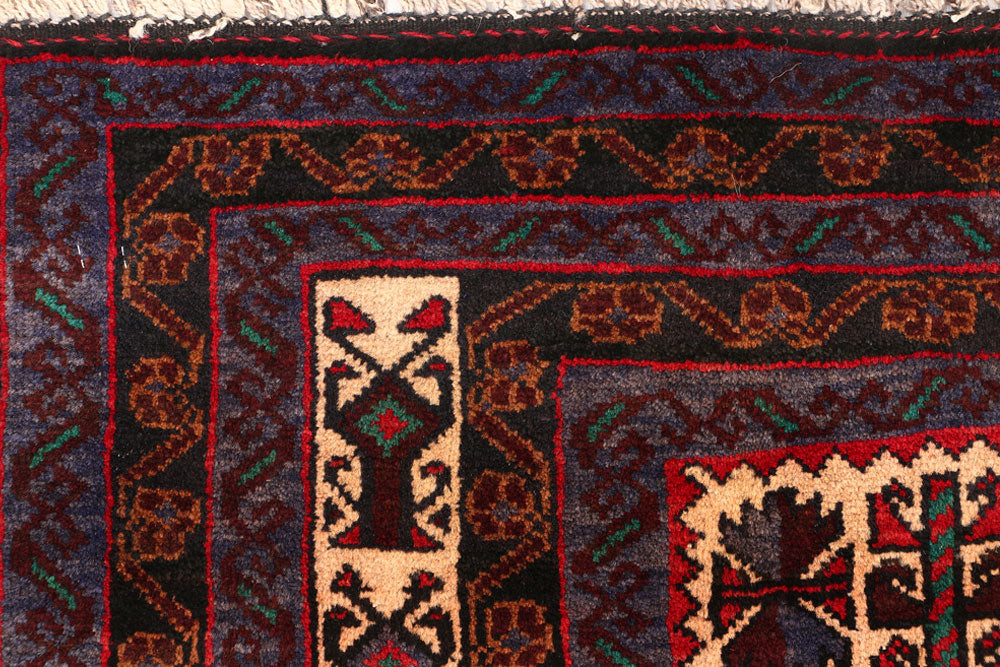 Multi Colored Prayer 2' 8 x 4' 2 - No. 54691 - ALRUG Rug Store