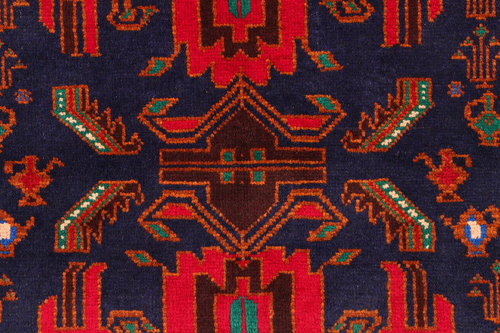 Multi Colored Baluchi 3' 1 x 4' 6 - No. 54693 - ALRUG Rug Store