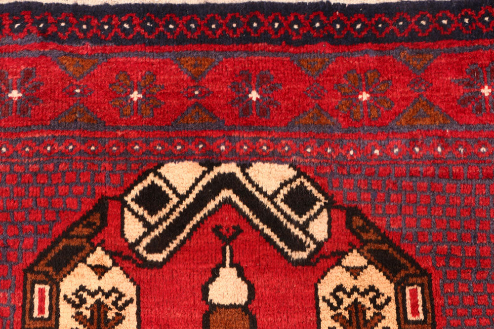 Firebrick Prayer 3' x 4' 2 - No. 54695 - ALRUG Rug Store