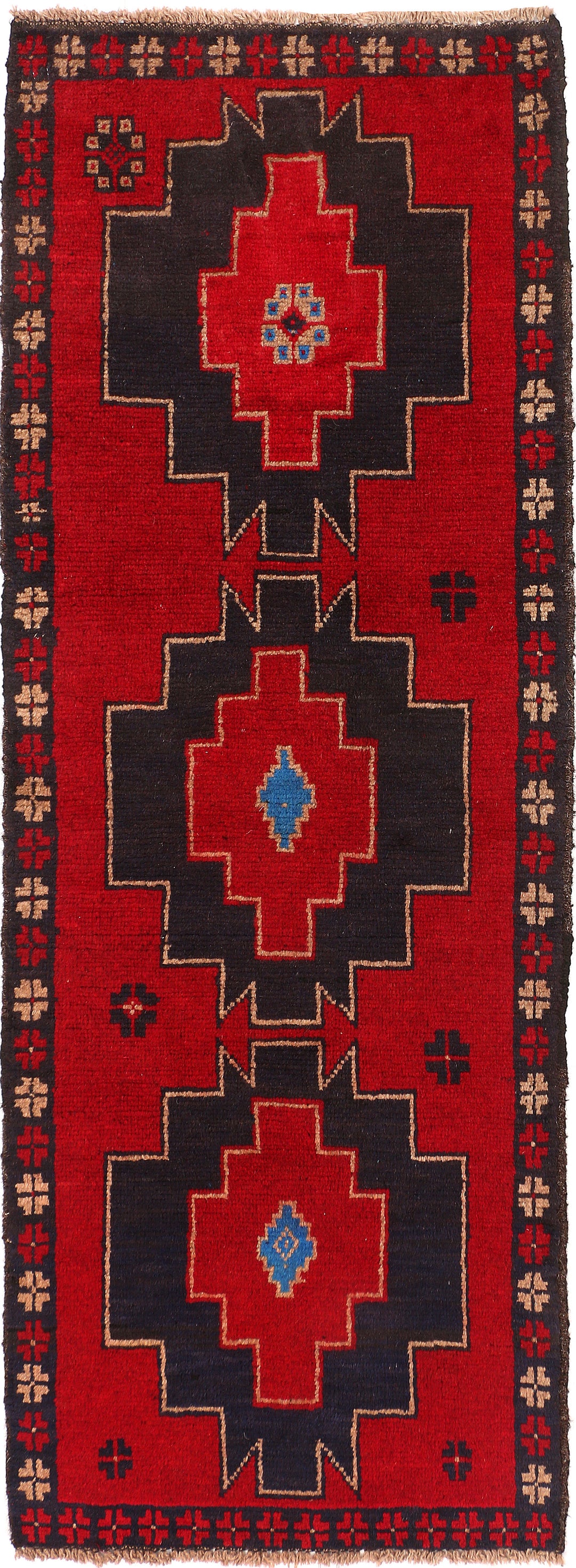 Firebrick Baluchi 2' 4 x 6' 3 - No. 54697 - ALRUG Rug Store