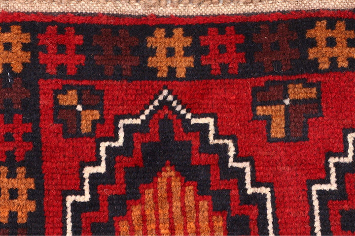 Firebrick Baluchi 2' 4 x 6' 9 - No. 54701 - ALRUG Rug Store