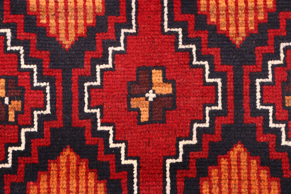 Firebrick Baluchi 2' 4 x 6' 9 - No. 54701 - ALRUG Rug Store