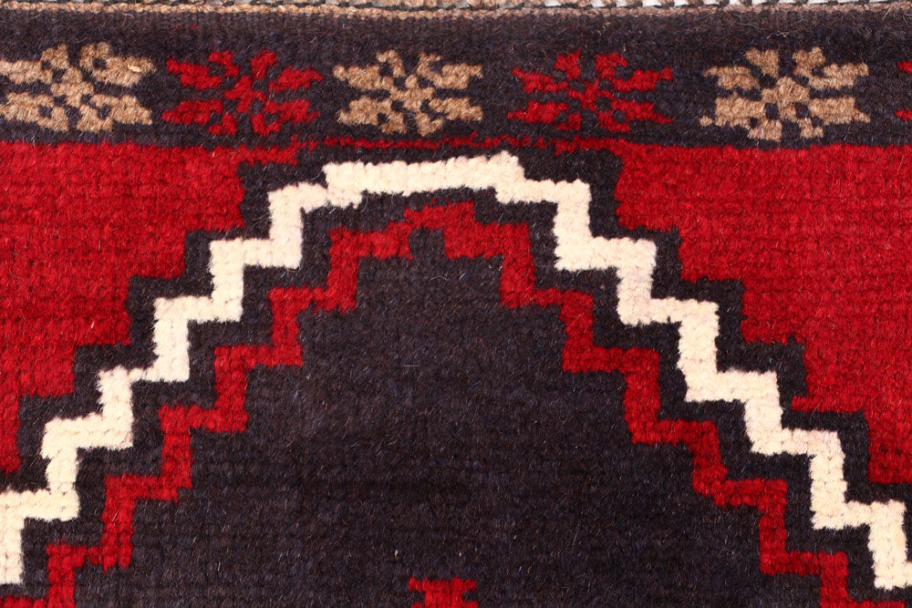 Firebrick Baluchi 2' 2 x 6' 7 - No. 54706 - ALRUG Rug Store