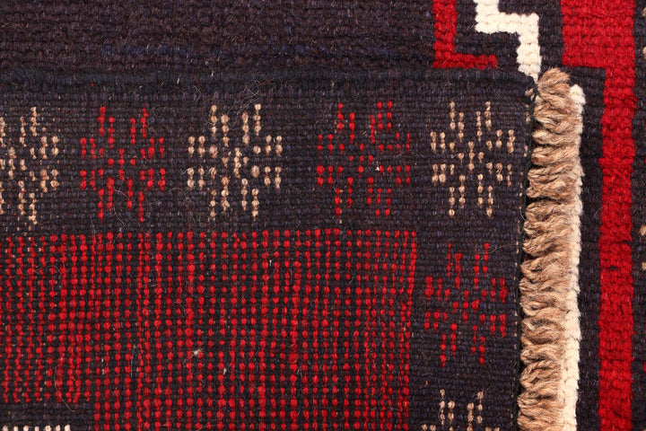 Firebrick Baluchi 2' 2 x 6' 7 - No. 54706 - ALRUG Rug Store