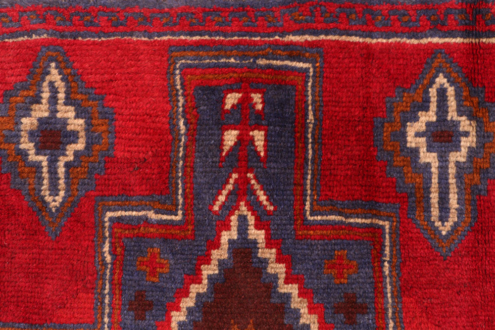 Firebrick Baluchi 2' 9 x 6' 2 - No. 54714 - ALRUG Rug Store