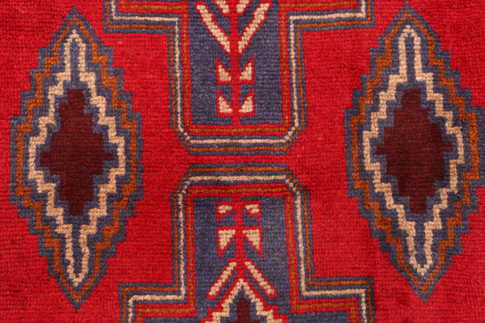 Firebrick Baluchi 2' 9 x 6' 2 - No. 54714 - ALRUG Rug Store