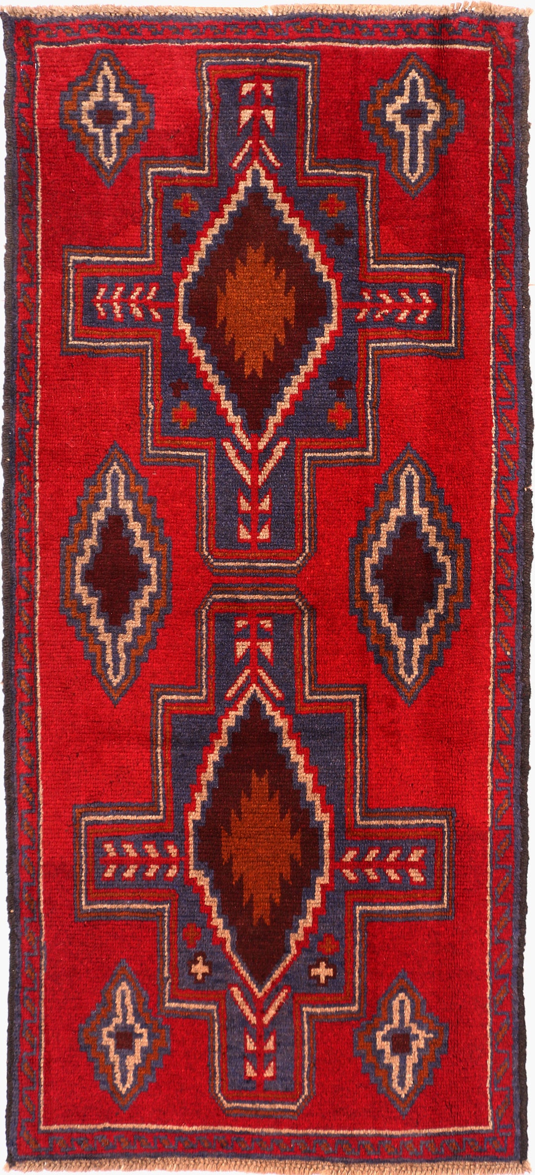 Firebrick Baluchi 2' 9 x 6' 2 - No. 54714 - ALRUG Rug Store