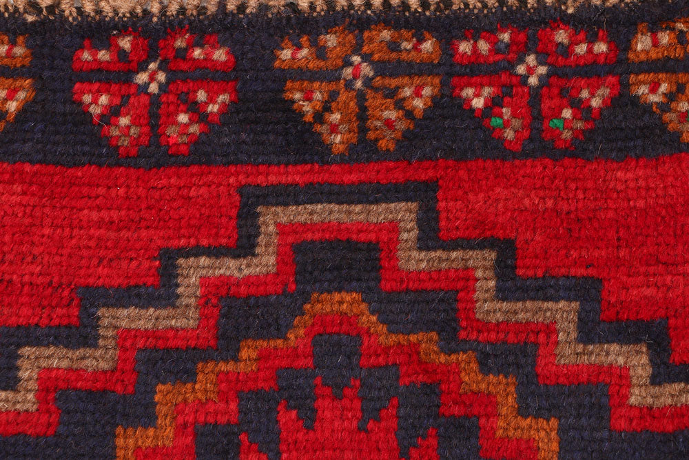 Firebrick Baluchi 2' 4 x 5' 11 - No. 54720 - ALRUG Rug Store