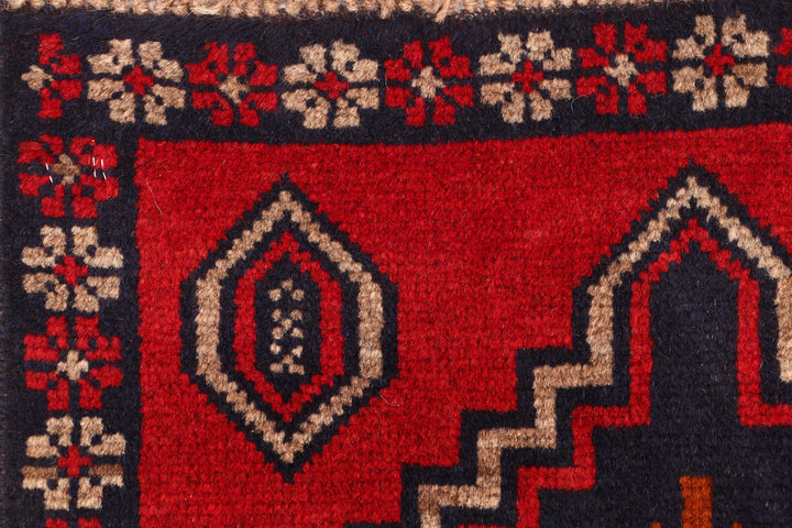 Firebrick Baluchi 2' 2 x 6' 3 - No. 54736 - ALRUG Rug Store