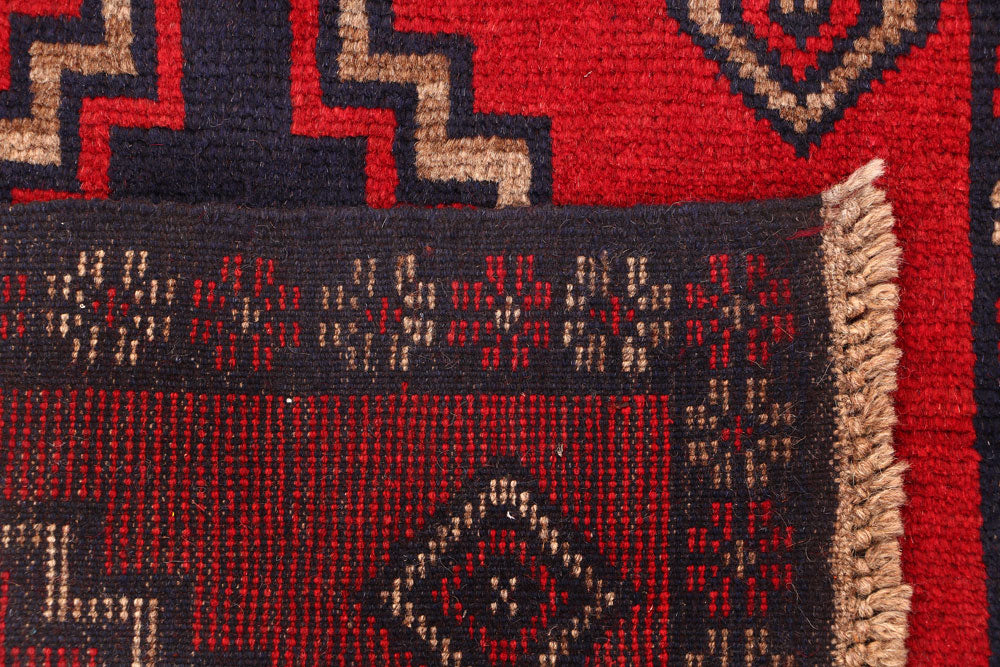 Firebrick Baluchi 2' 2 x 6' 3 - No. 54736 - ALRUG Rug Store