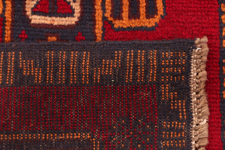 Firebrick Baluchi 2' 2 x 6' 4 - No. 54737 - ALRUG Rug Store