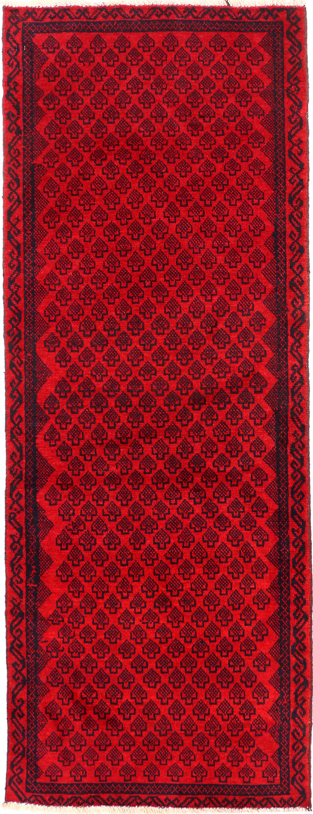 Firebrick Baluchi 2' 6 x 6' 6 - No. 54742 - ALRUG Rug Store