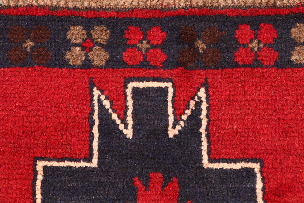 Firebrick Baluchi 2' 4 x 6' 7 - No. 54743 - ALRUG Rug Store