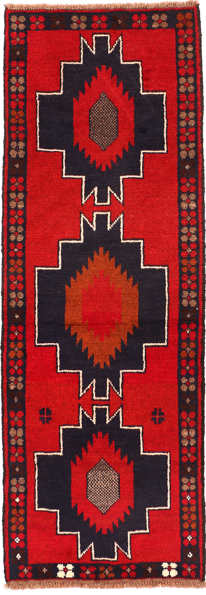Firebrick Baluchi 2' 4 x 6' 7 - No. 54743 - ALRUG Rug Store