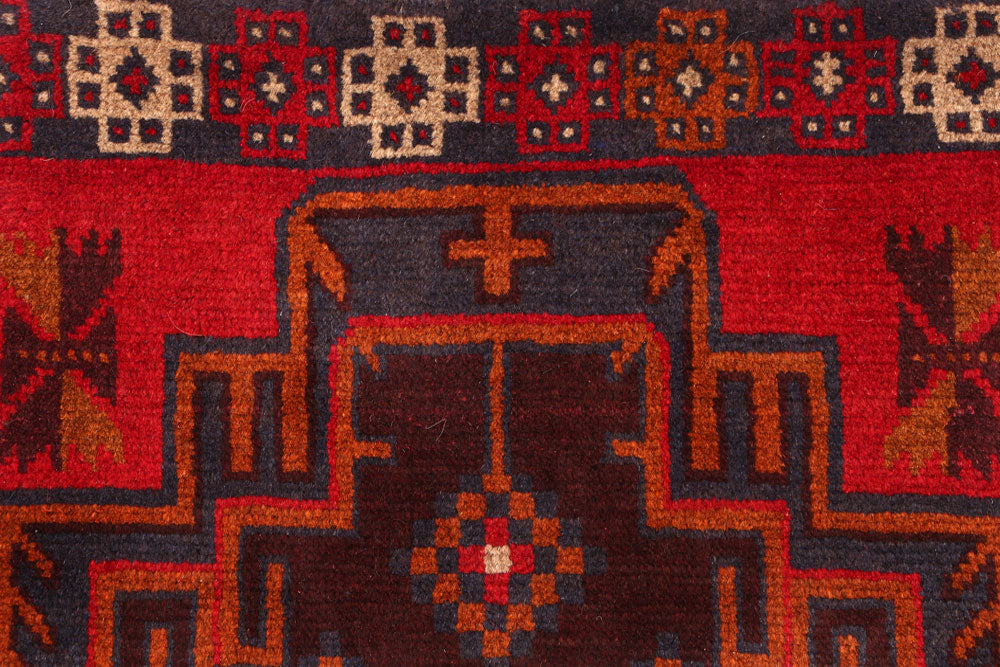 Firebrick Baluchi 2' 5 x 6' 8 - No. 54744 - ALRUG Rug Store