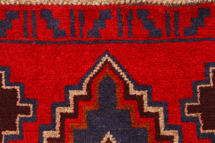 Firebrick Baluchi 2' 1 x 6' 3 - No. 54753 - ALRUG Rug Store