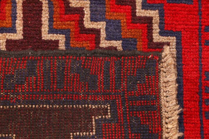 Firebrick Baluchi 2' 1 x 6' 3 - No. 54753 - ALRUG Rug Store