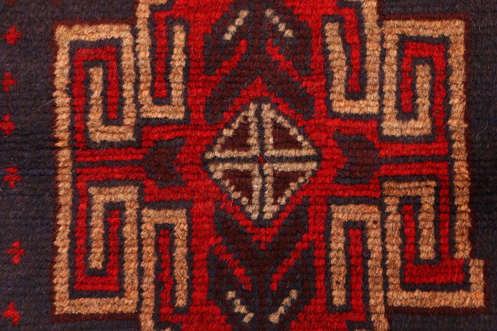 Firebrick Baluchi 2' 4 x 6' 7 - No. 54761 - ALRUG Rug Store