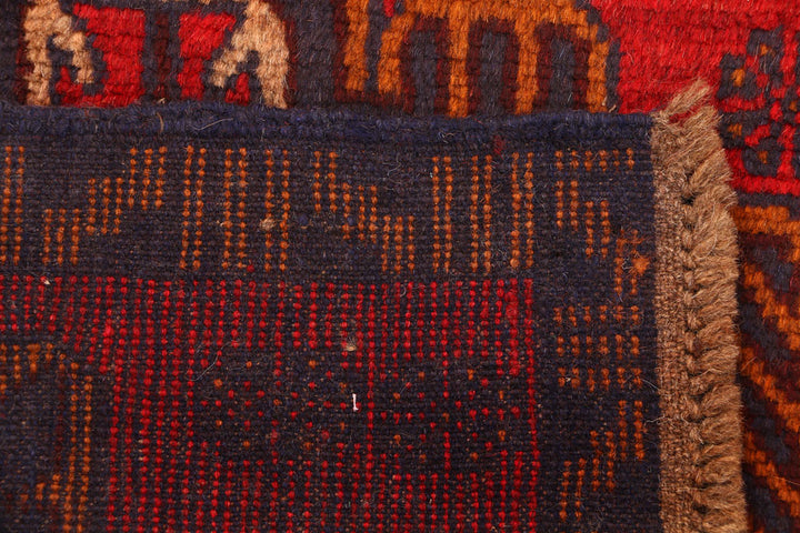 Firebrick Baluchi 2' 4 x 6' 7 - No. 54761 - ALRUG Rug Store