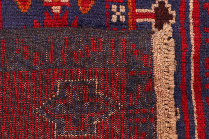 Firebrick Baluchi 2' 7 x 6' 7 - No. 54764 - ALRUG Rug Store