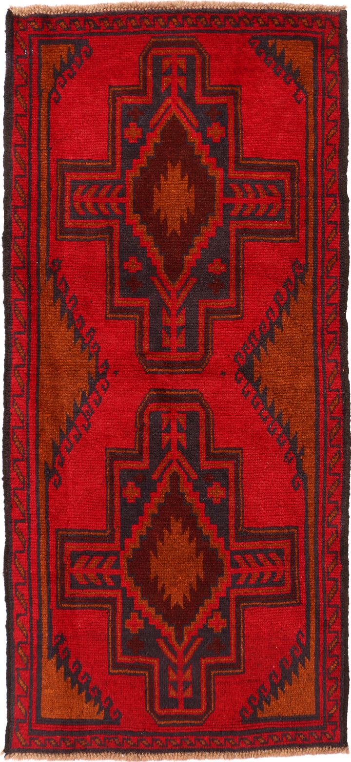 Firebrick Baluchi 2' 9 x 6' 1 - No. 54768 - ALRUG Rug Store