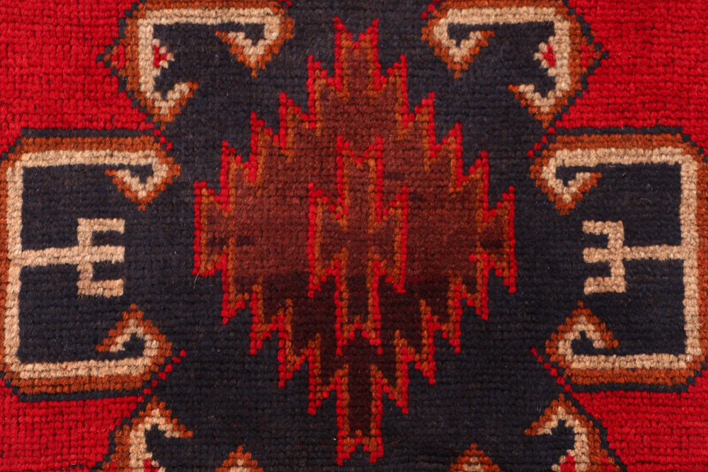 Firebrick Baluchi 2' 2 x 6' 4 - No. 54777 - ALRUG Rug Store