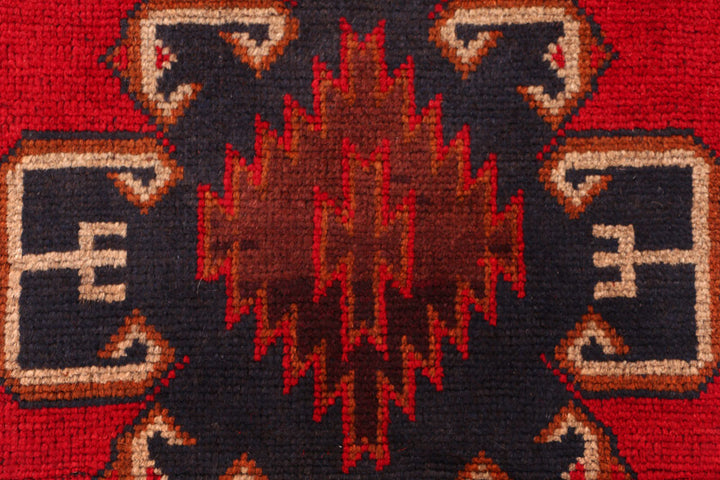 Firebrick Baluchi 2' 2 x 6' 4 - No. 54777 - ALRUG Rug Store