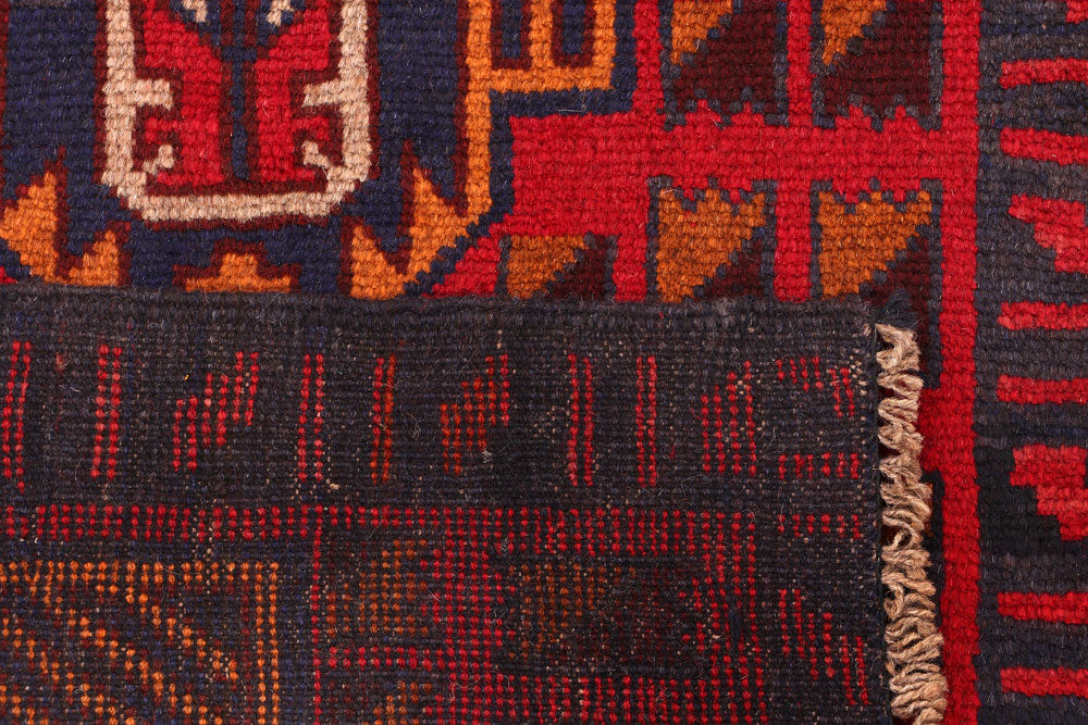 Firebrick Baluchi 2' 5 x 8' - No. 54786 - ALRUG Rug Store