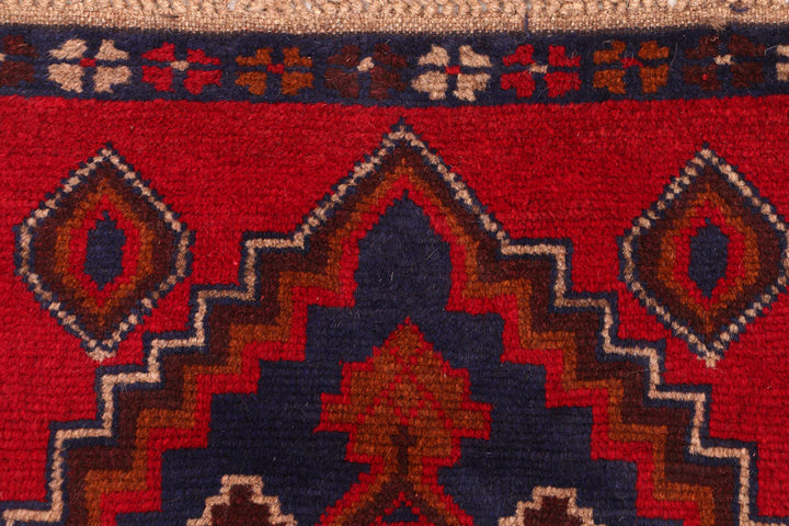 Firebrick Baluchi 2' 4 x 7' 3 - No. 54787 - ALRUG Rug Store