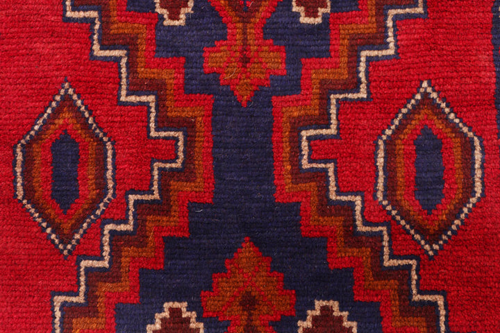 Firebrick Baluchi 2' 4 x 7' 3 - No. 54787 - ALRUG Rug Store