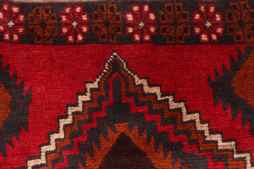 Firebrick Baluchi 2' 5 x 8' 8 - No. 54788 - ALRUG Rug Store
