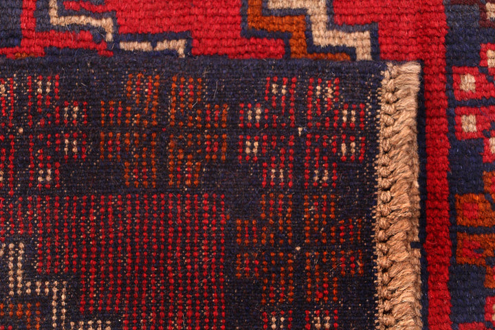 Red Baluchi 2' 6 x 7' 7 - No. 54790 - ALRUG Rug Store