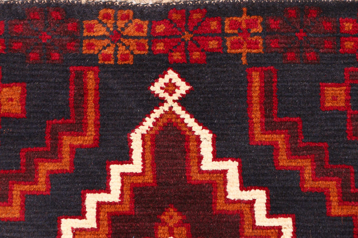 Firebrick Baluchi 2' 7 x 8' - No. 54793 - ALRUG Rug Store