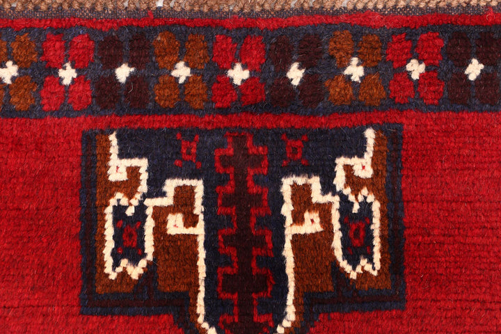 Firebrick Baluchi 2' 7 x 7' 9 - No. 54794 - ALRUG Rug Store