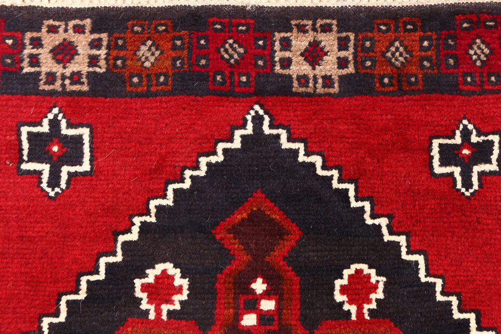 Firebrick Baluchi 2' 5 x 7' 5 - No. 54795 - ALRUG Rug Store