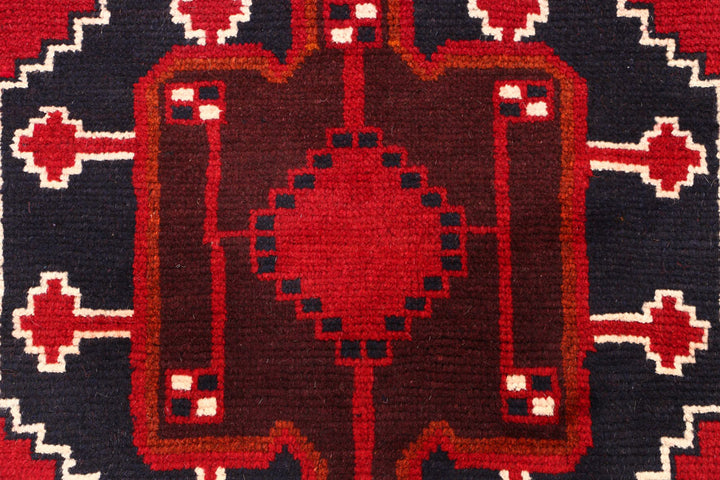 Firebrick Baluchi 2' 5 x 7' 5 - No. 54795 - ALRUG Rug Store