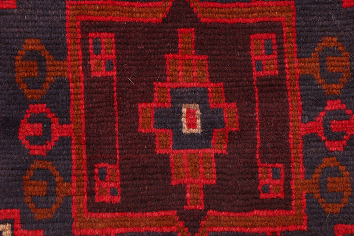 Red Baluchi 2' 8 x 8' 6 - No. 54800 - ALRUG Rug Store