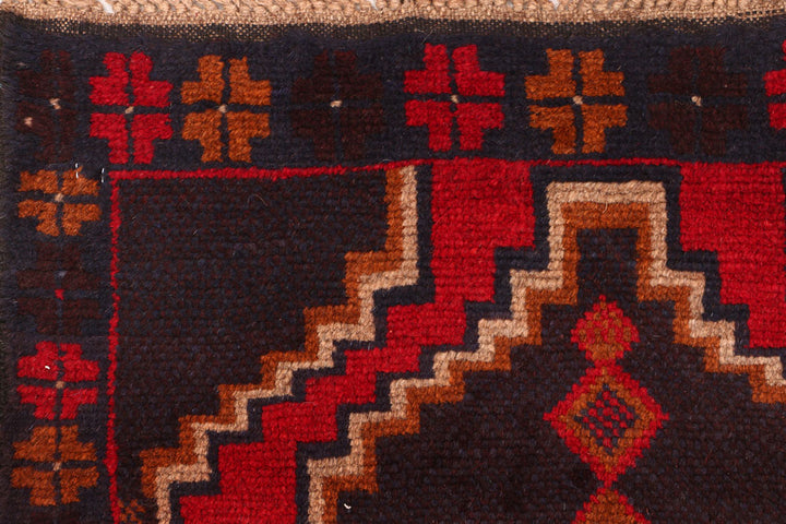 Multi Colored Baluchi 2' 7 x 7' 11 - No. 54801 - ALRUG Rug Store