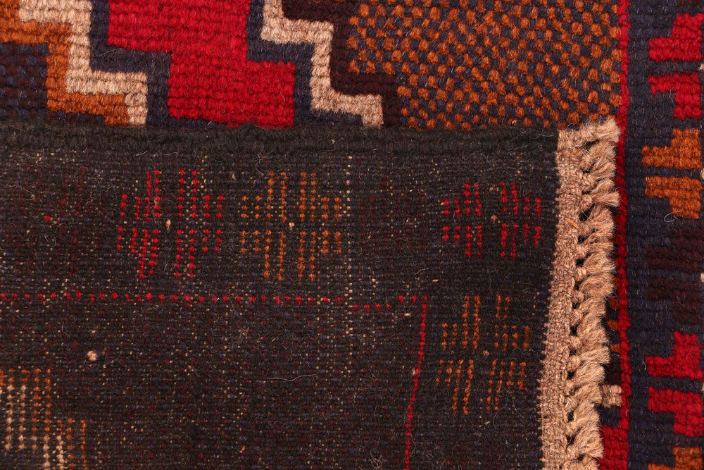 Multi Colored Baluchi 2' 7 x 7' 11 - No. 54801 - ALRUG Rug Store